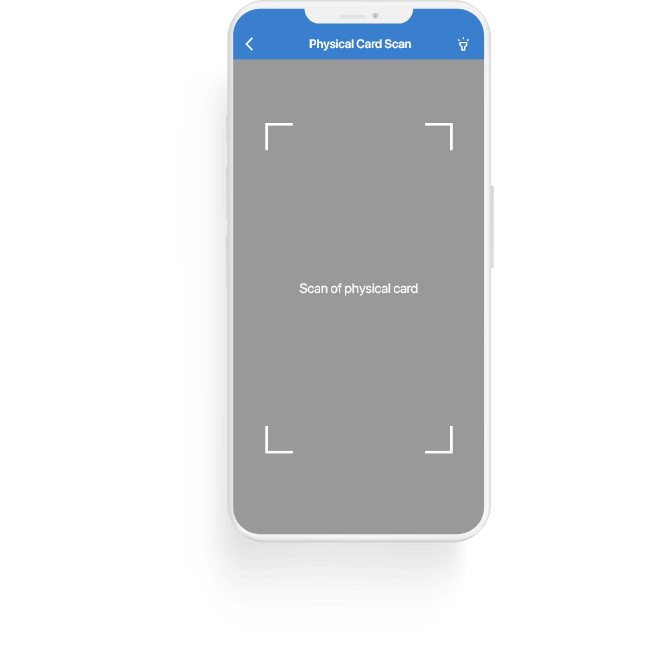 Digitalize your Physical cards
